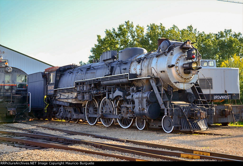 Chicago Burlington & Quincy 4-6-4 Steam Locomotive